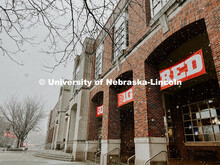Winter on city campus, December, 2022. Photos by Katie Black  / University Communication.