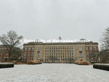 Winter on city campus, December, 2022. Photos by Katie Black  / University Communication.