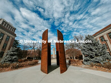 Winter on City Campus. January 10, 2023. Photos by Katie Black and Taylor DeMaro / University Commun