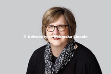 Studio portrait of Marybeth Helmink, Advising Academic Programs Coordinator for the College of Agric