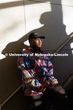 Jeremiah Brown, master’s in architecture student who will graduate in May. Photo for Black history