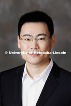Studio portrait of Qilin Guo, Assistant Professor, Department of Mechanical and Materials Engineerin