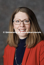 Studio portrait of Lisa Franzen-Castle, Extension Nutrition Specialist and Professor. Portraits of E
