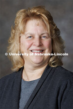 Studio portrait of Mary Jane Frogge, Extension Associate. Portraits of Extension, IANR and CASNR edu
