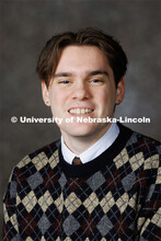 Studio portrait of Kenyon Gaar, Extension Asst NEP Associate. Portraits of Extension, IANR and CASNR