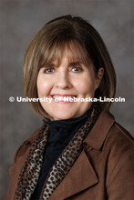 Studio portrait of Kristin Geisert, 4-H Extension Associate. Portraits of Extension, IANR and CASNR 