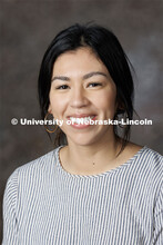 Studio portrait of Samantha Isaacson, NEP Assistant. Portraits of Extension, IANR and CASNR educator