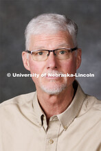 Studio portrait of Jay Jenkins, Engagement Zone Coordinator. Portraits of Extension, IANR and CASNR 