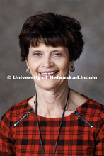 Studio portrait of Kathleen Lodl, Extension Associate Dean. Portraits of Extension, IANR and CASNR e
