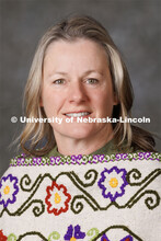 Studio portrait of Carla McCullough, Extension Educator. Portraits of Extension, IANR and CASNR educ