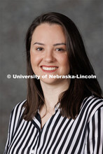 Studio portrait of Thays Silva, Food Nutrition and Health Extension Educator. Portraits of Extension