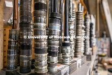 Hundreds of parts await their turn to help fix bikes at Lincoln Bike Kitchen Repair. The Bike Kitche
