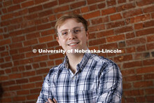 Studio portrait of Thomas Neumann, Web Applications Developer, Office of University Communication. M