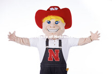 Studio portrait of Herbie with arms stretched wide. New Herbie photoshoot. April 7, 2023. 