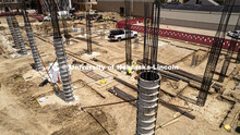 Construction on the new Hixson-Lied College of Fine and Performing Arts music building. June 15, 202
