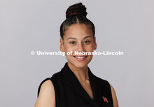 Studio portrait of Lydia Turner, Next Chapter Educator. ASEM Admissions counselor. August 14, 2023. 