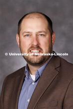 Studio portrait of Craig Zuhlke, Associate Professor, Electrical and Computer Engineering. 2023 New 