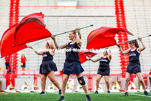 Big Red Welcome week featured the Cornhusker Marching Band Exhibition in Memorial Stadium where they