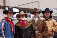 Fans dressed up for Halloween. Nebraska football versus Purdue Homecoming game. October 28, 2023. 