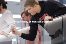 Engineering students, staff and faculty finished out the first week of classes in the new Kiewit Hal