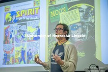 Richard Graham introduces Will Eisner, the comic book artist his Graphic Novels as History (HIST 256