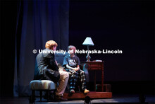 Nate Petsche as Will Bloom in UNL’s production of “Big Fish”. April 22, 2024. 