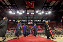 College of Law commencement in Devaney on the volleyball court. May 3, 2024. 