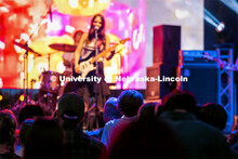 Cherry Glazerr performs on the main stage at the 20th Annual Lincoln Calling Festival outside the Un