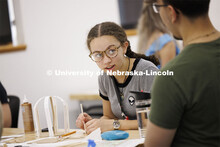 College of Architecture high school workshop led by Nate Bicak, Associate Professor of Interior Desi