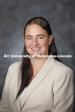 Studio portrait of Keara O’Reilly, Research Assistant Professor, Animal Science. August 21, 2024. 