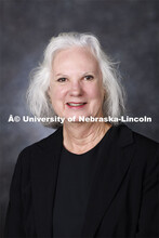 Studio portrait of Martha Rhoades, Research Assistant Professor, School of Natural Resources. August
