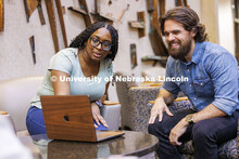 Law students studying in the College of Law. College of Law photoshoot. October 10, 2024. 