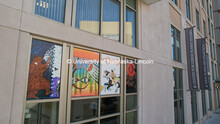 Exterior views of the Center for Great Plains on the corner of 12th and Q Streets. October 24, 2024.