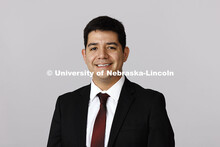 Studio portrait of Lupe Perez, Assistant Director Campus Visits. New Student Enrollment Orientation 