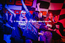 Gabrielle Van Veldhuizen, a senior Mechanical Engineering major and Director of Morale for Huskertho