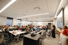 Education student welcome on Admitted Students Day. Admitted Student Day is UNL’s in-person, on-ca