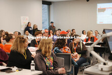 Education student welcome on Admitted Students Day. Admitted Student Day is UNL’s in-person, on-ca