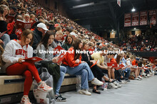 Admitted Student Day pep rally in the Coliseum. Admitted Student Day is UNL’s in-person, on-campus