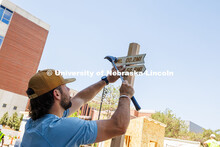 Broc Homeyer, a senior Construction Management student and former student of Emmeline Watson, who te