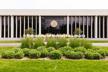 Exterior view of Varner Hall on East Campus. June 6, 2025. 