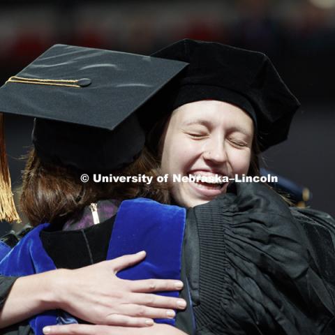 Summer Commencement at Pinnacle Bank Arena. August 11, 2018. Photo by Craig Chandler / University Communication.